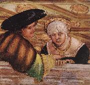 ALTDORFER, Albrecht Lovers ddff oil on canvas